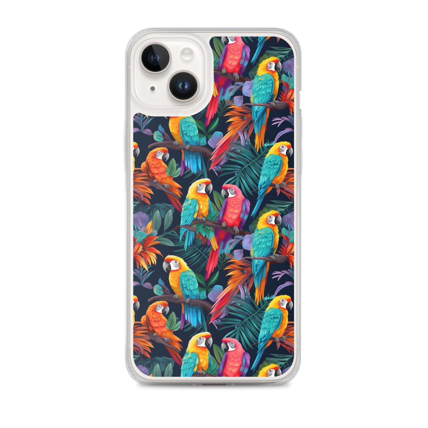 iPhone Case - Colorful Parrots