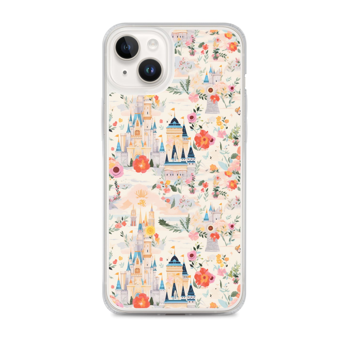 iPhone Case - Castles and Flowers