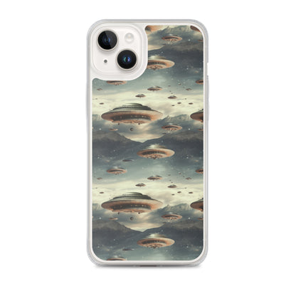 iPhone Case - Flying Saucer Invasion