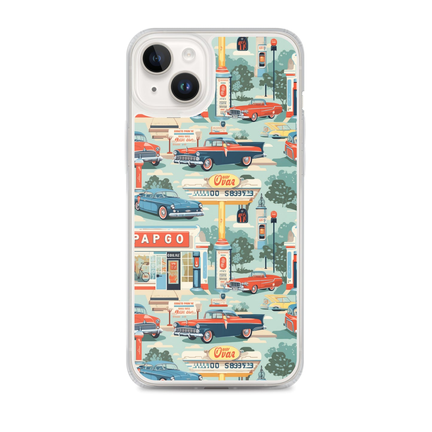 iPhone Case - Retro Roadtrip Rendezvous