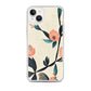 iPhone Case - Paisley Flowers on Speckled Ivory