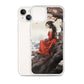 iPhone Case - Japanese Woman Under a Cherry Blossom Tree