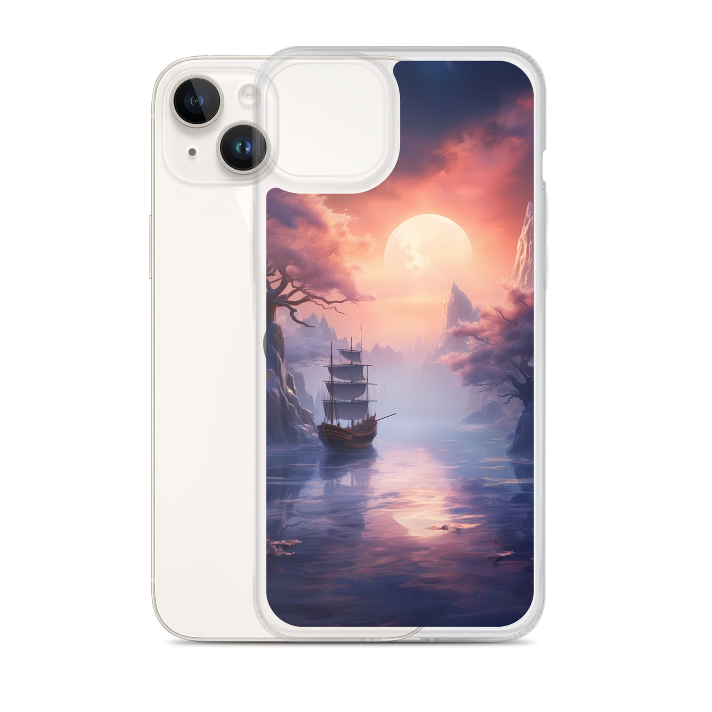 iPhone Case - Japanese Seascape Moonrise