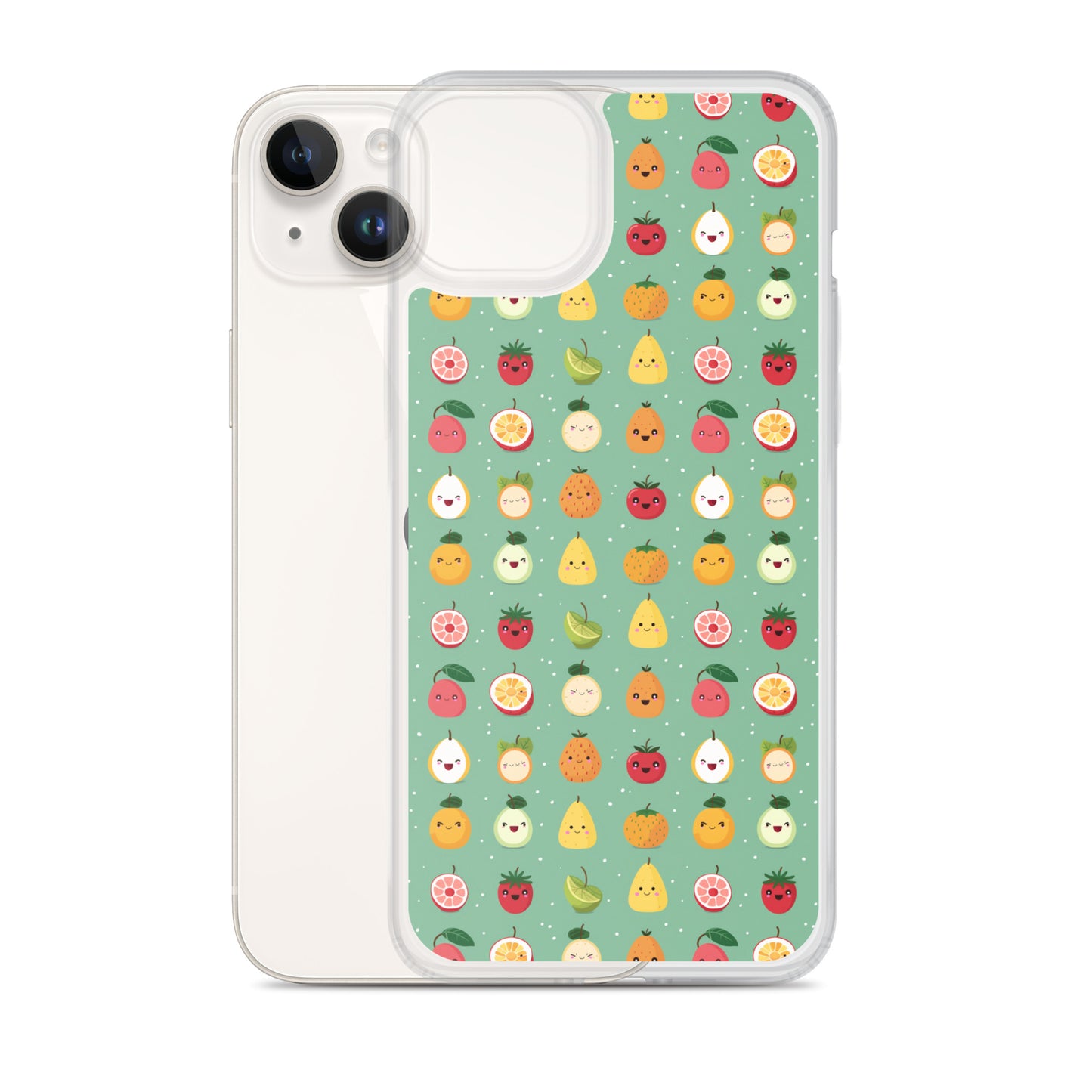 iPhone Case - Cute Fruits Pattern