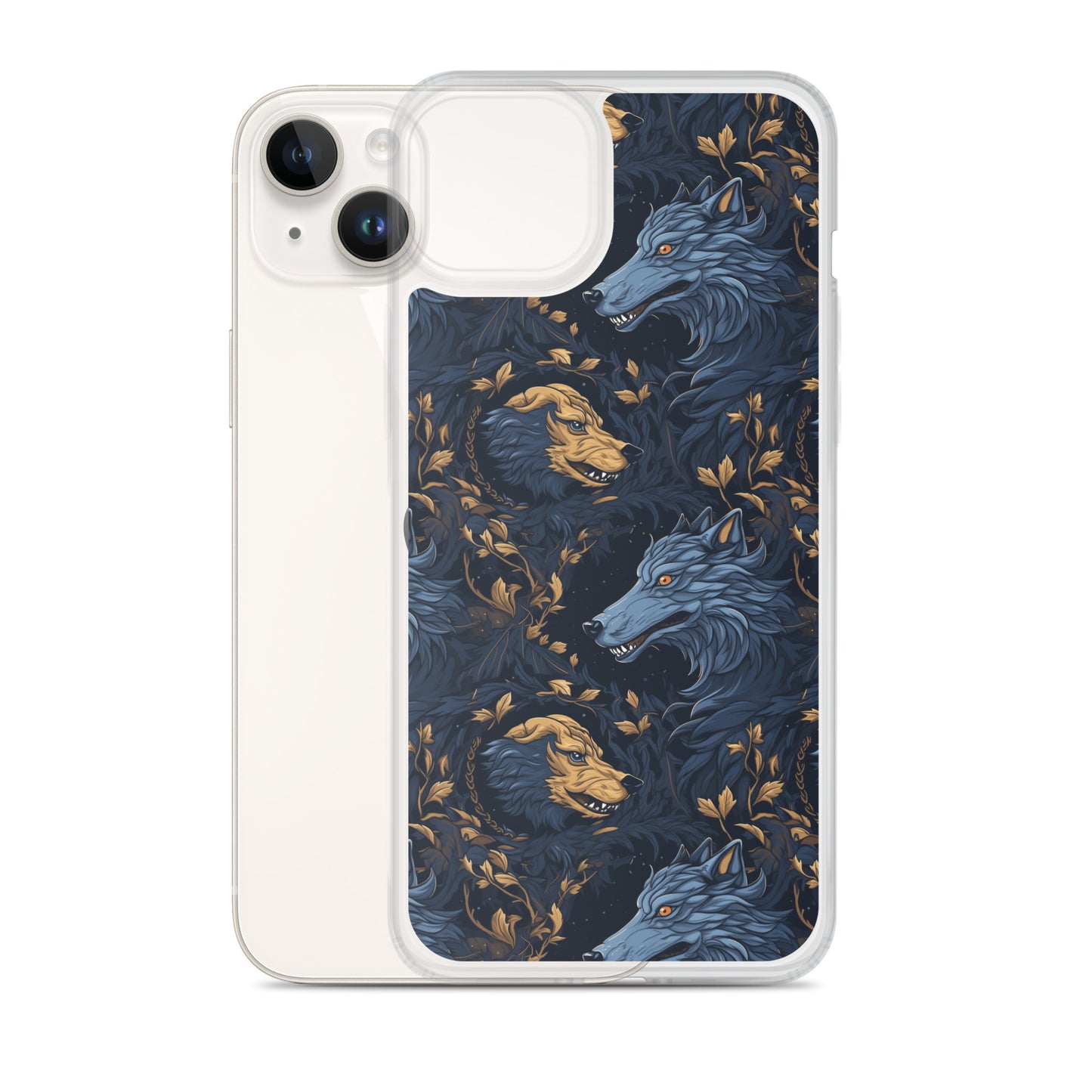 iPhone Case - Wolves Pattern
