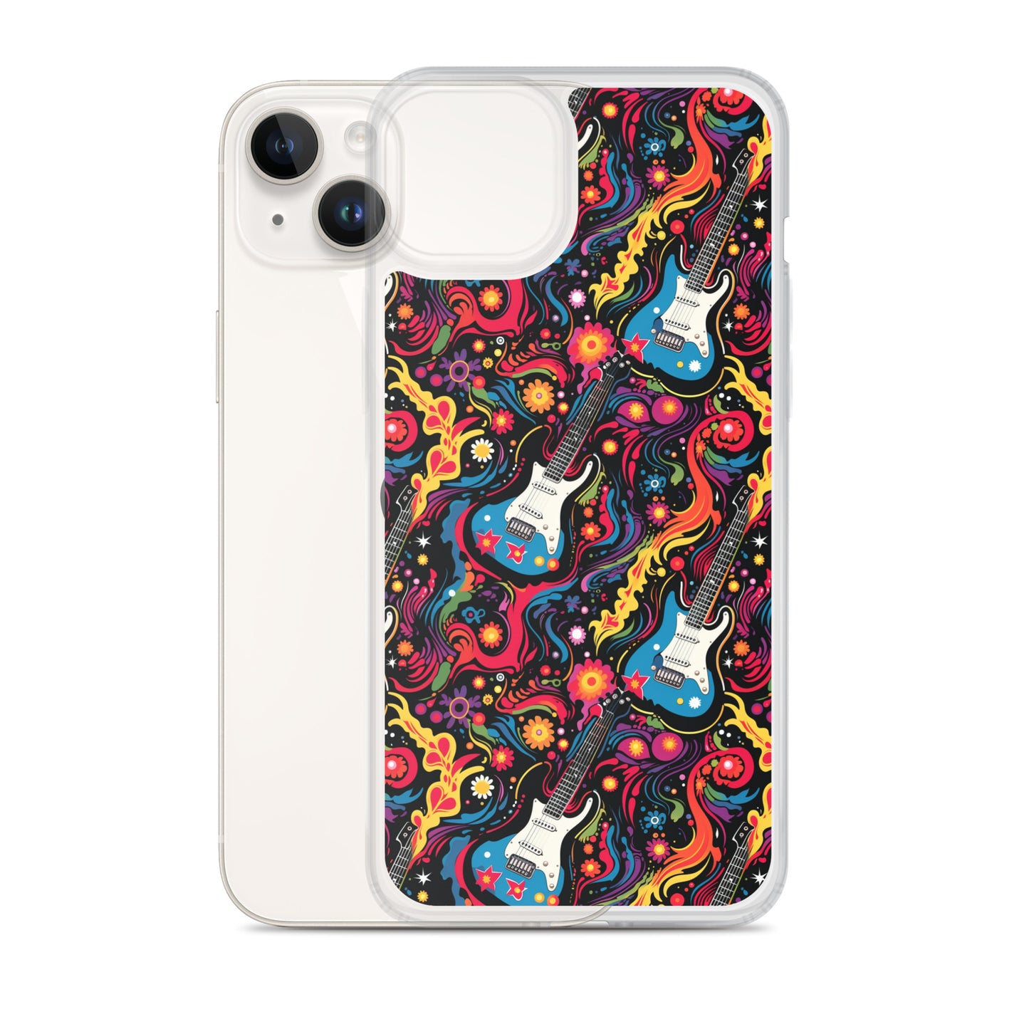 iPhone Case - Psychedelic Guitars