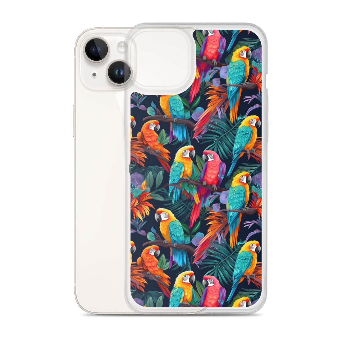 iPhone Case - Colorful Parrots