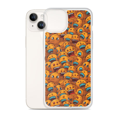 iPhone Case - Deranged Smileys