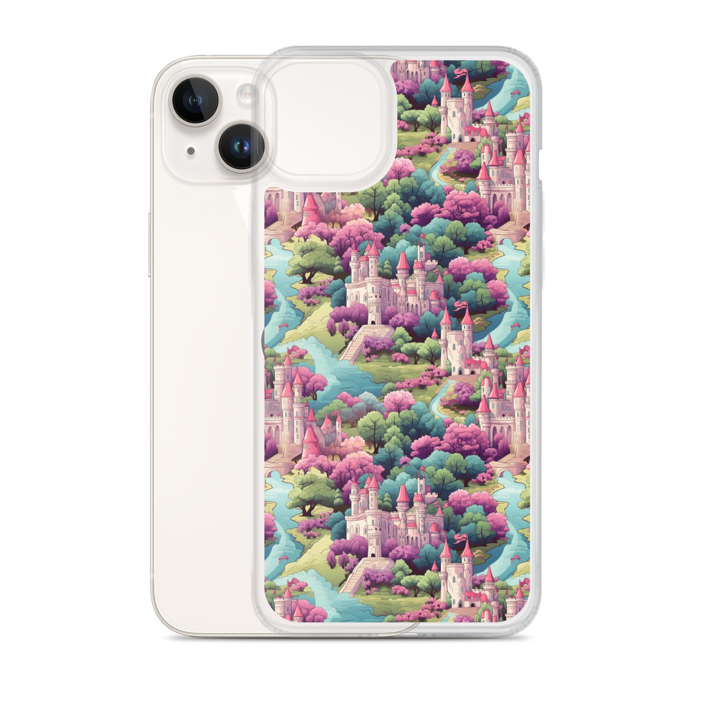iPhone Case - Pink Castles