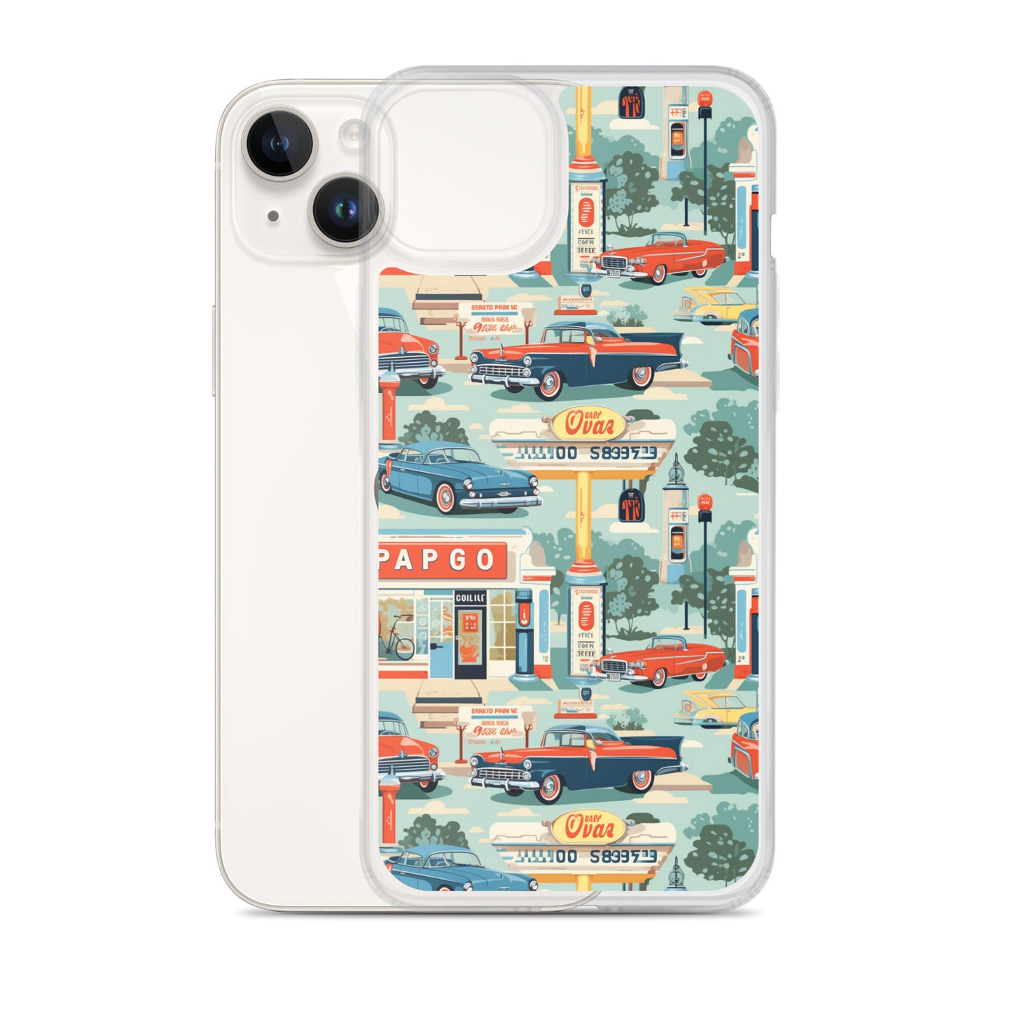 iPhone Case - Retro Roadtrip Rendezvous