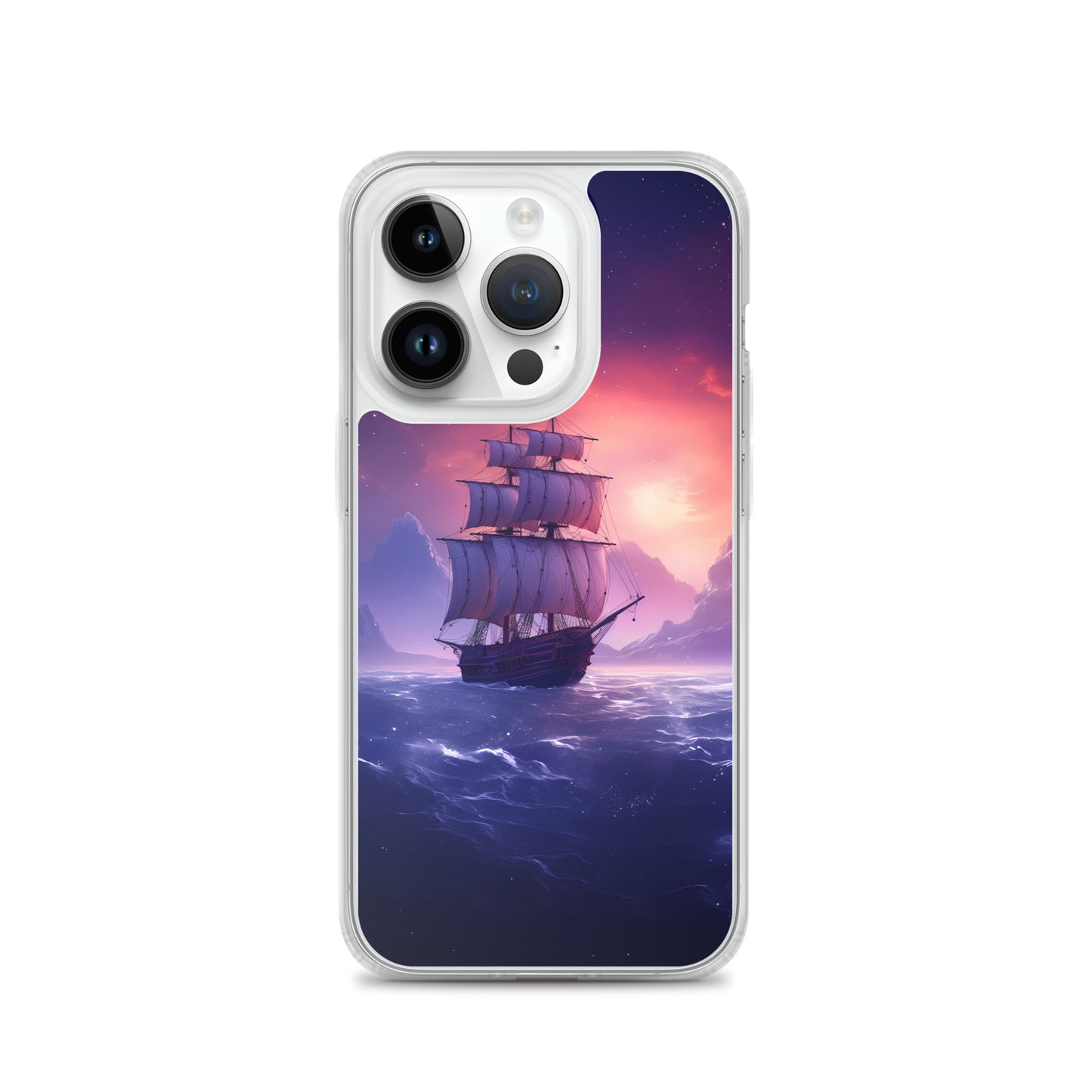 iPhone Case - Seascape Wooden Ship at Dusk