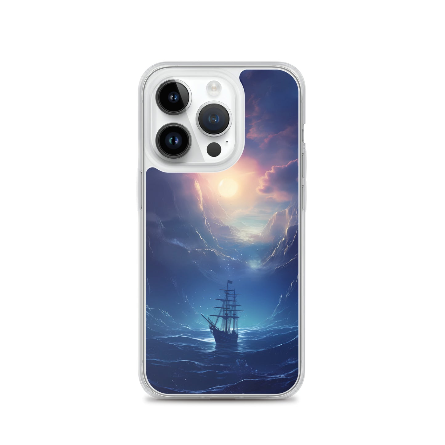 iPhone Case - Wooden Ship in Moonlight
