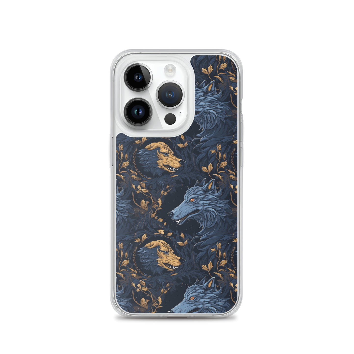 iPhone Case - Wolves Pattern