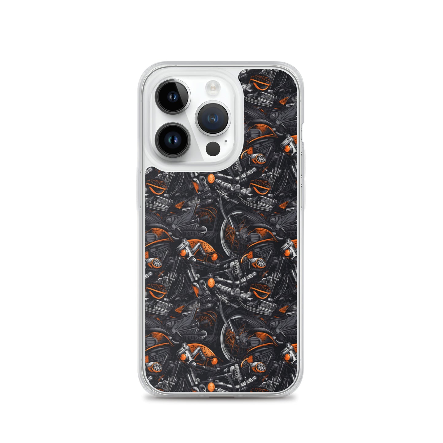 iPhone Case - Motorcycle Pattern