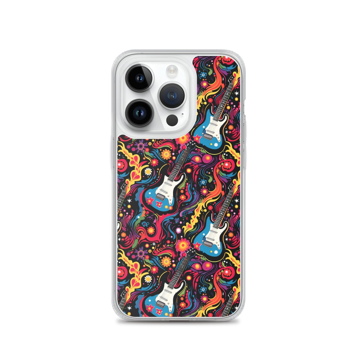 iPhone Case - Psychedelic Guitars