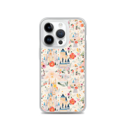 iPhone Case - Castles and Flowers