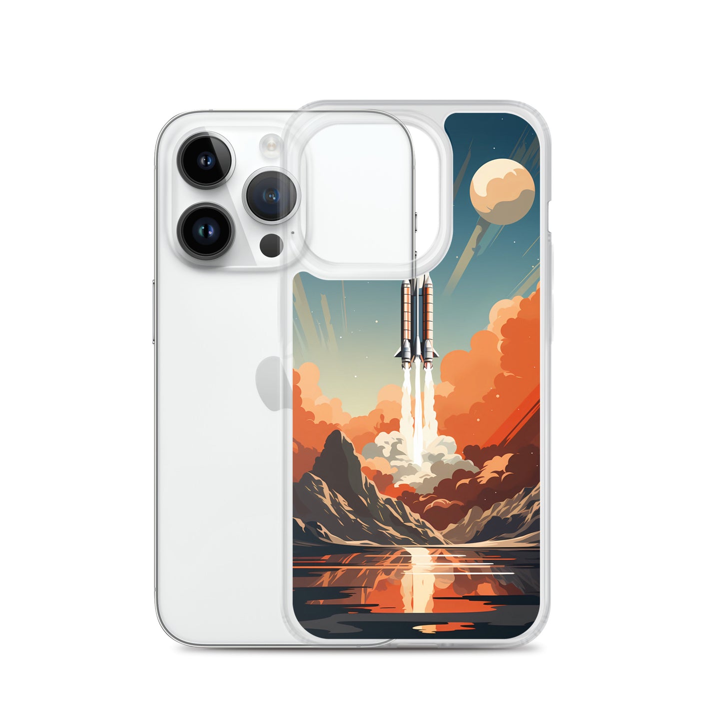 iPhone Case - Retro Rocket