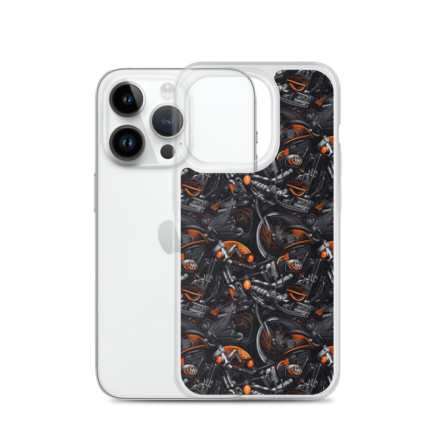 iPhone Case - Motorcycle Pattern