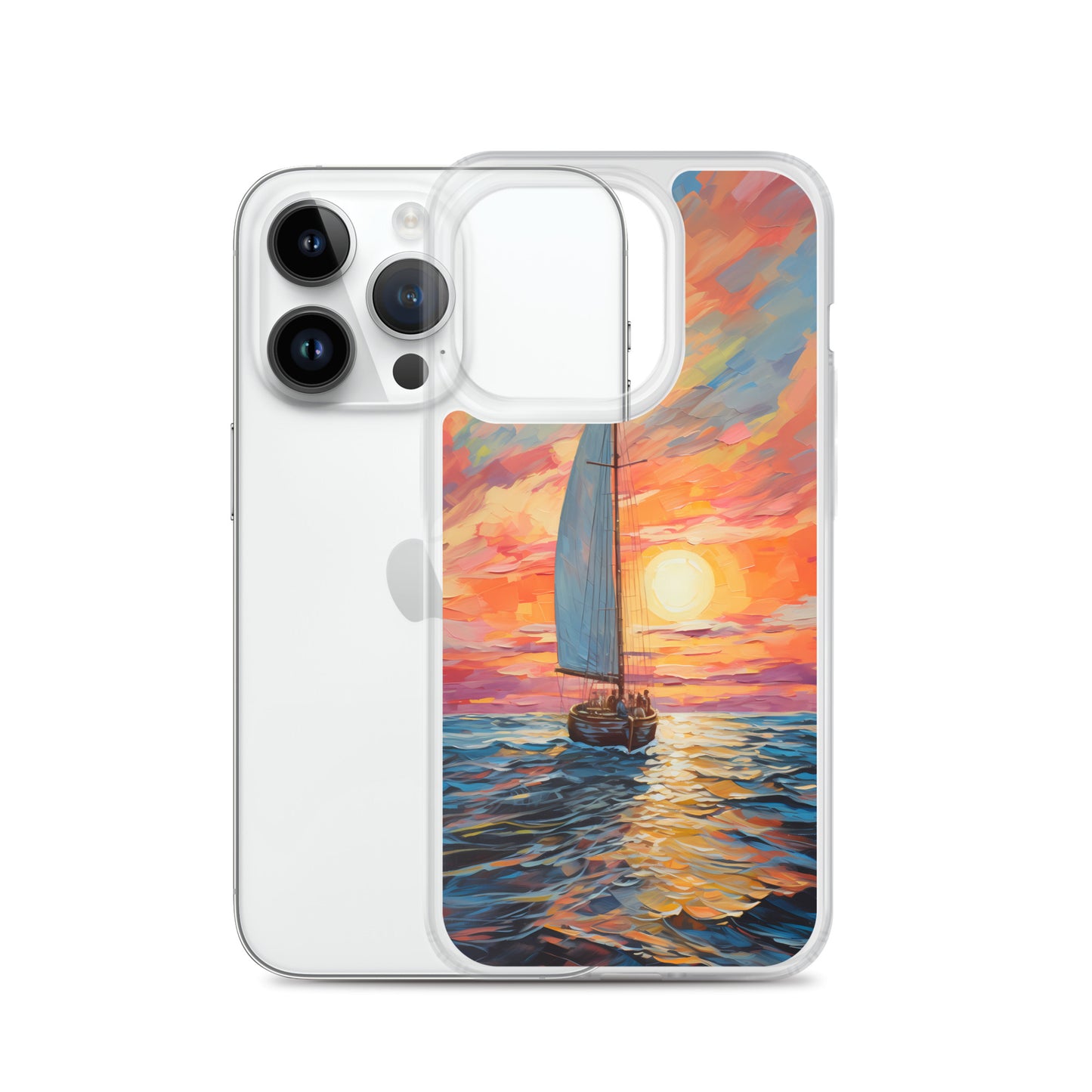 iPhone Case - Luminous Sailboat