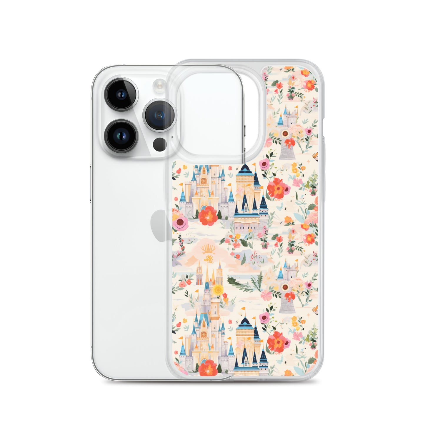 iPhone Case - Castles and Flowers