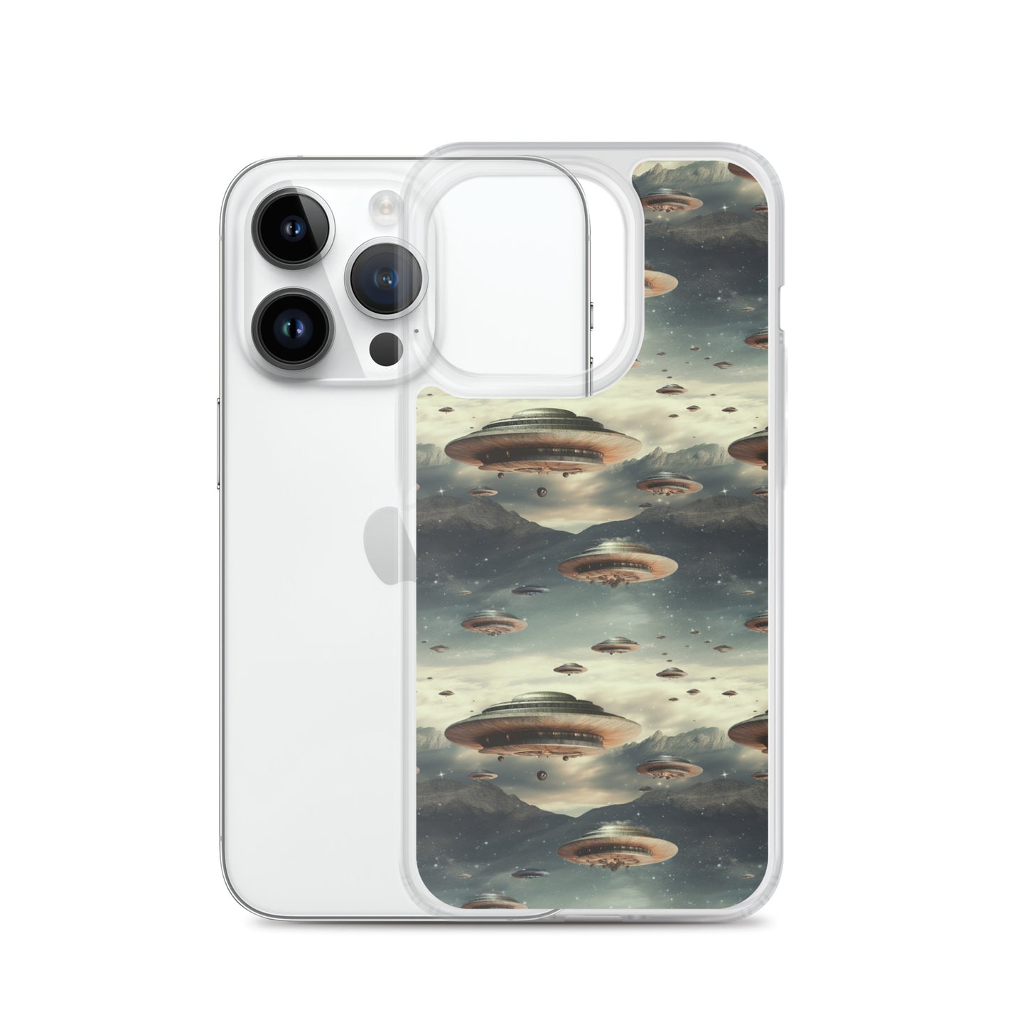 iPhone Case - Flying Saucer Invasion