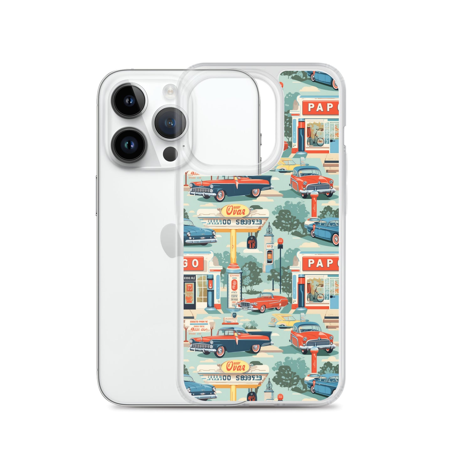 iPhone Case - Retro Roadtrip Rendezvous