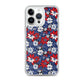 iPhone Case - Patriotic Poinsettas