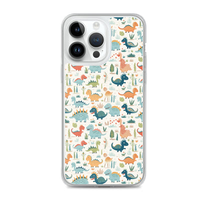 iPhone Case - Cute Dinosaurs Pattern