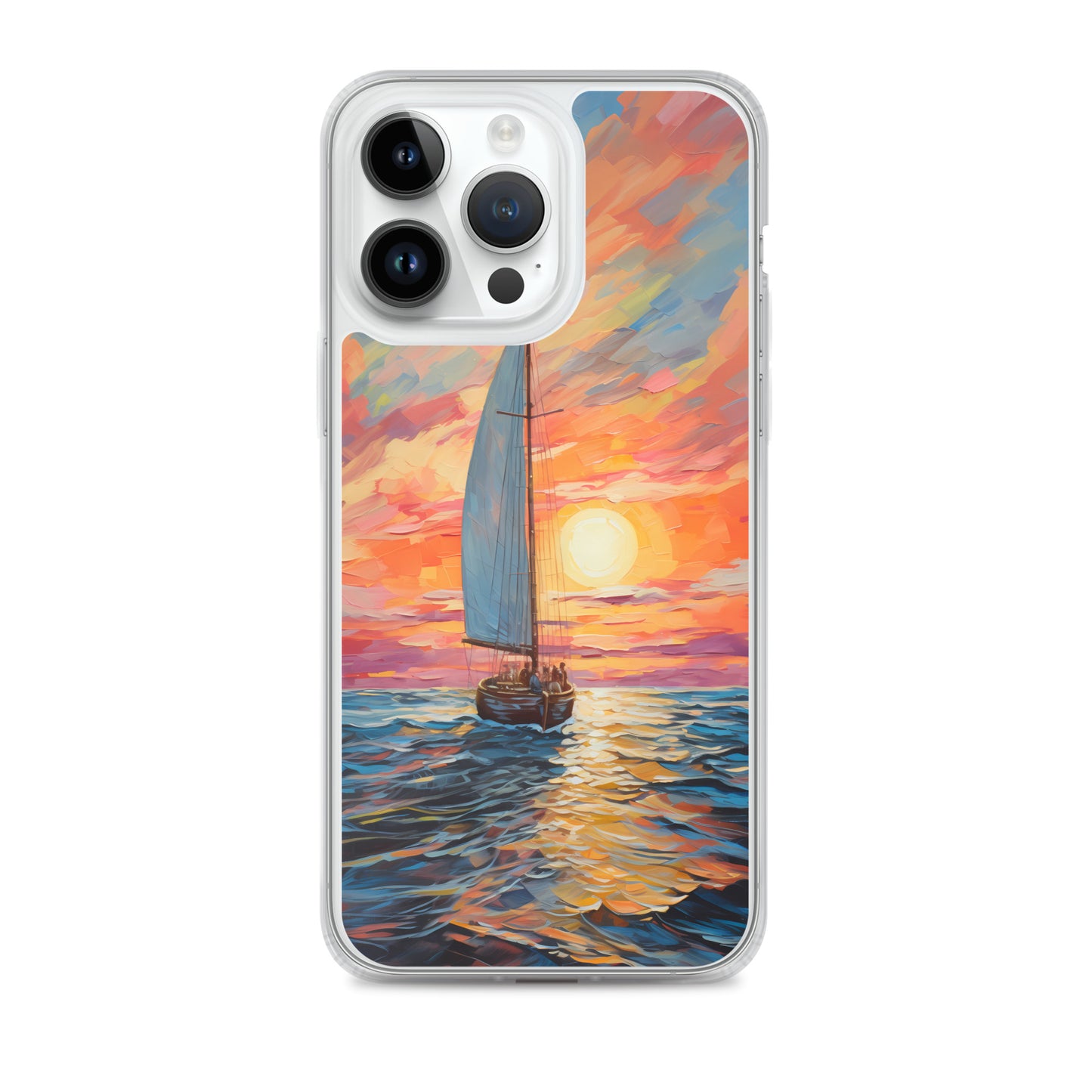 iPhone Case - Luminous Sailboat