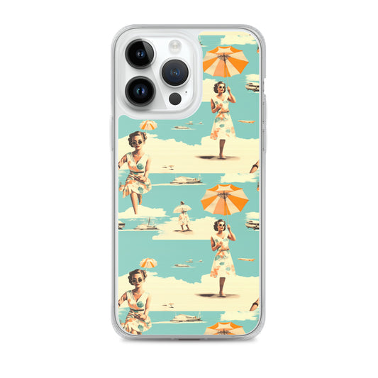 iPhone Case - Vintage Seaside Elegance