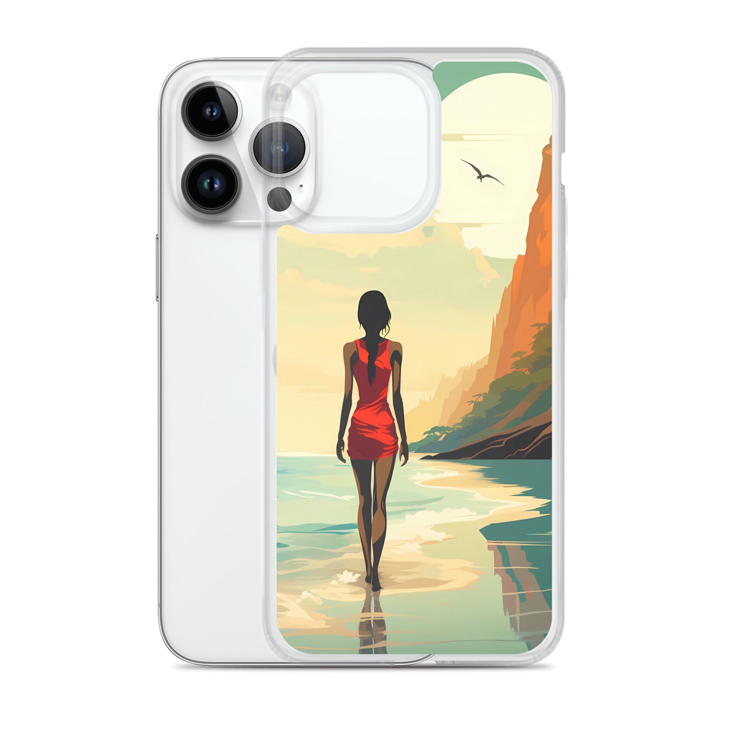 iPhone Case - Minimalist Beach Beauty