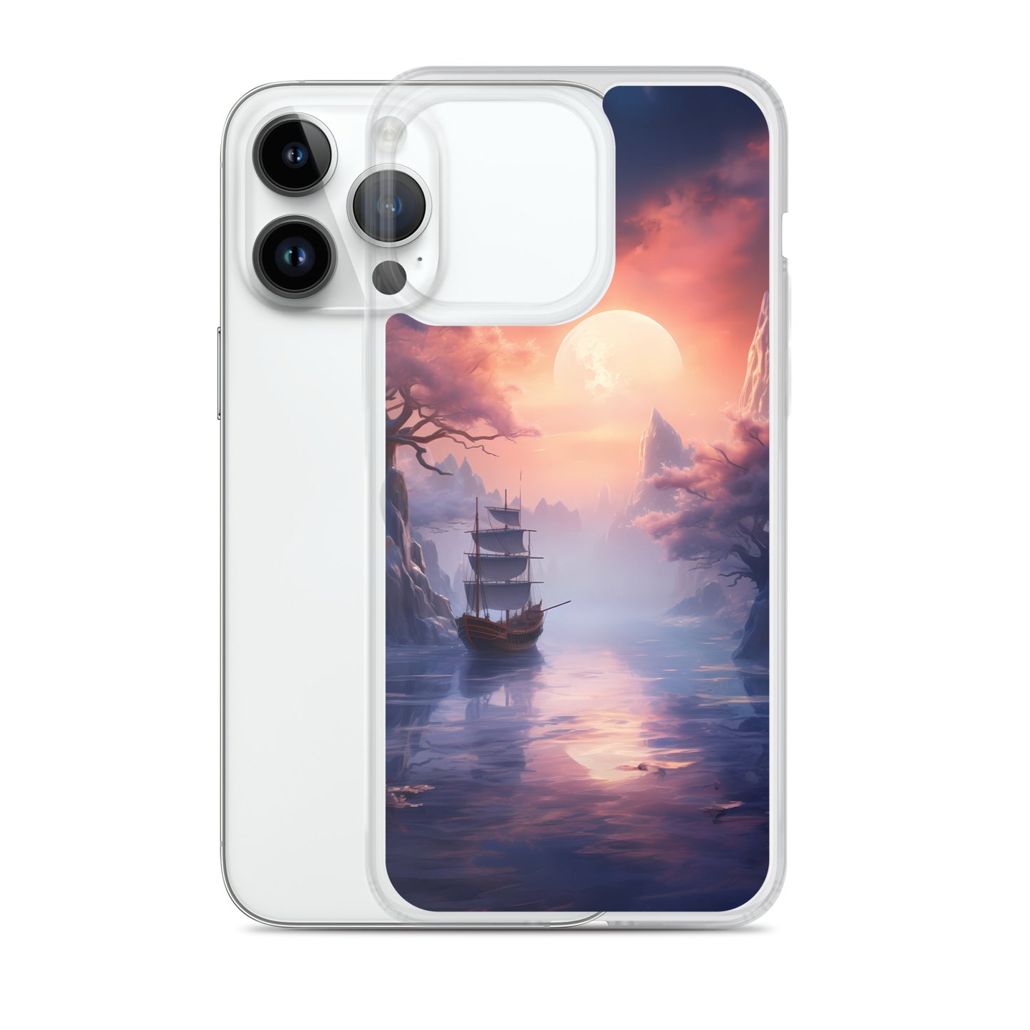 iPhone Case - Japanese Seascape Moonrise