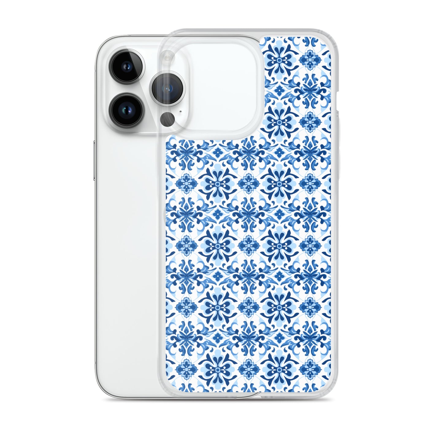 iPhone Case - Blue Ceramic Pattern