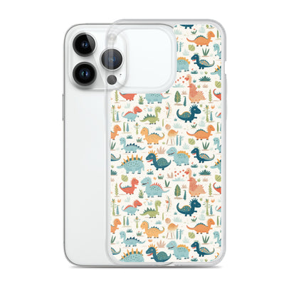 iPhone Case - Cute Dinosaurs Pattern