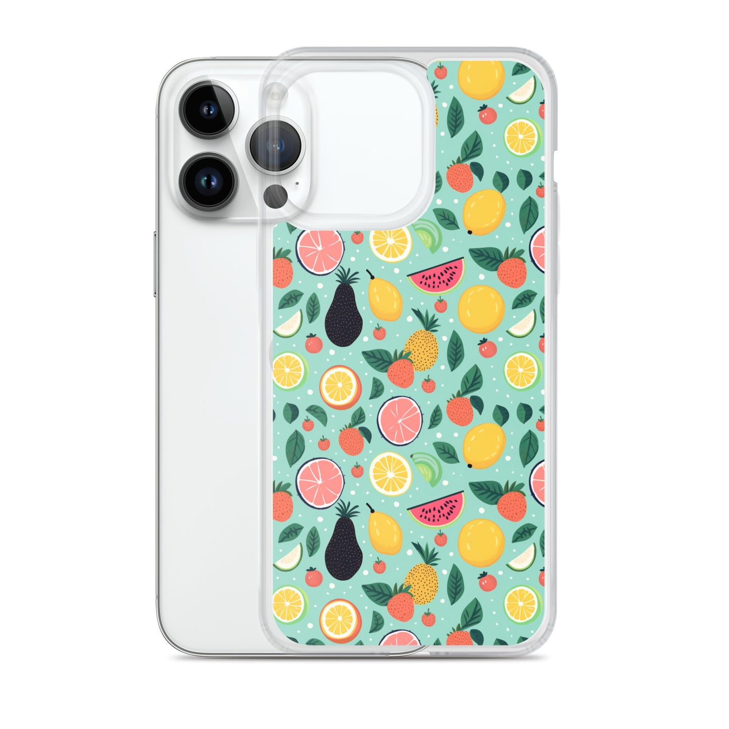 iPhone Case - Fun Fruits Pattern