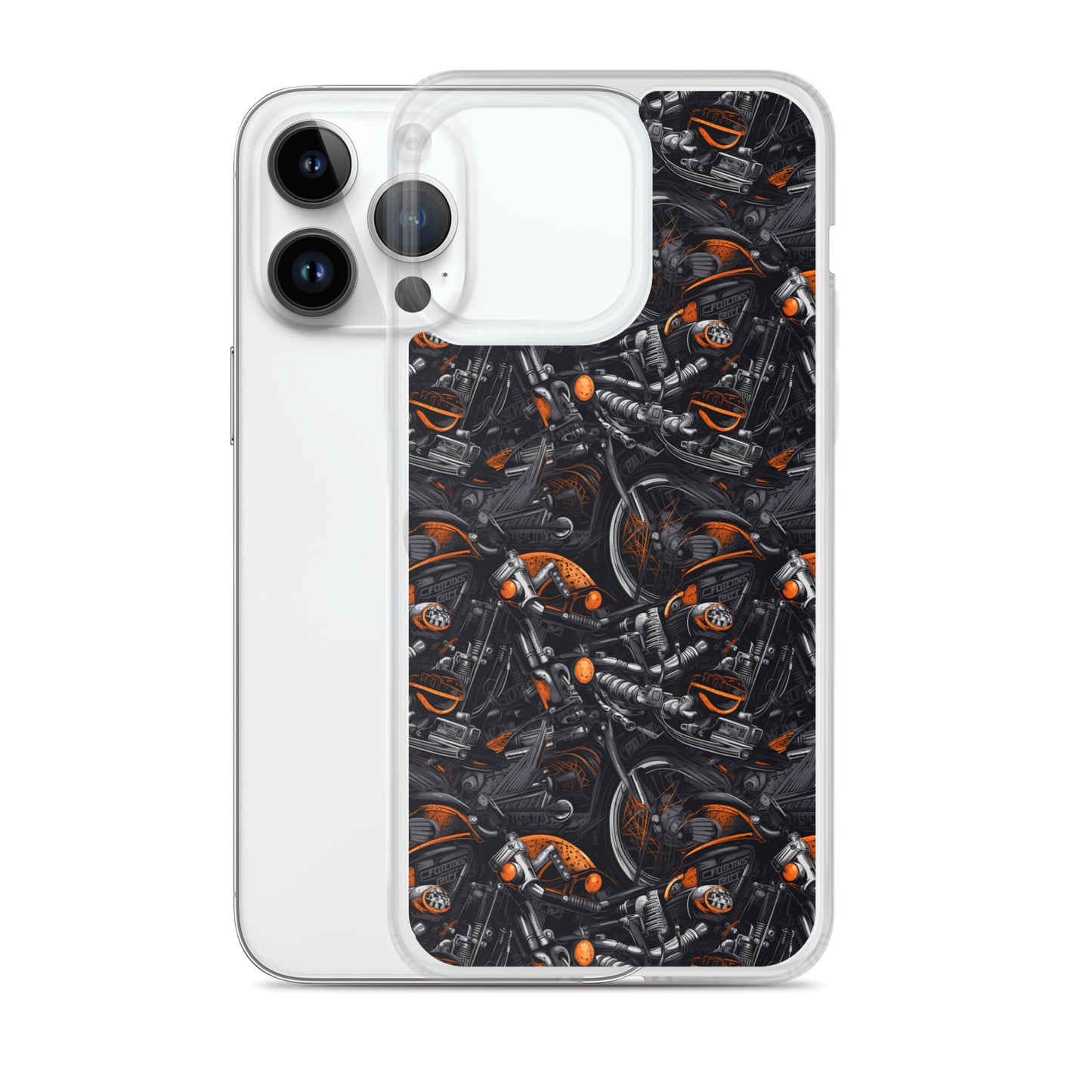 iPhone Case - Motorcycle Pattern
