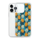 iPhone Case - Pineapple Pattern on Blue