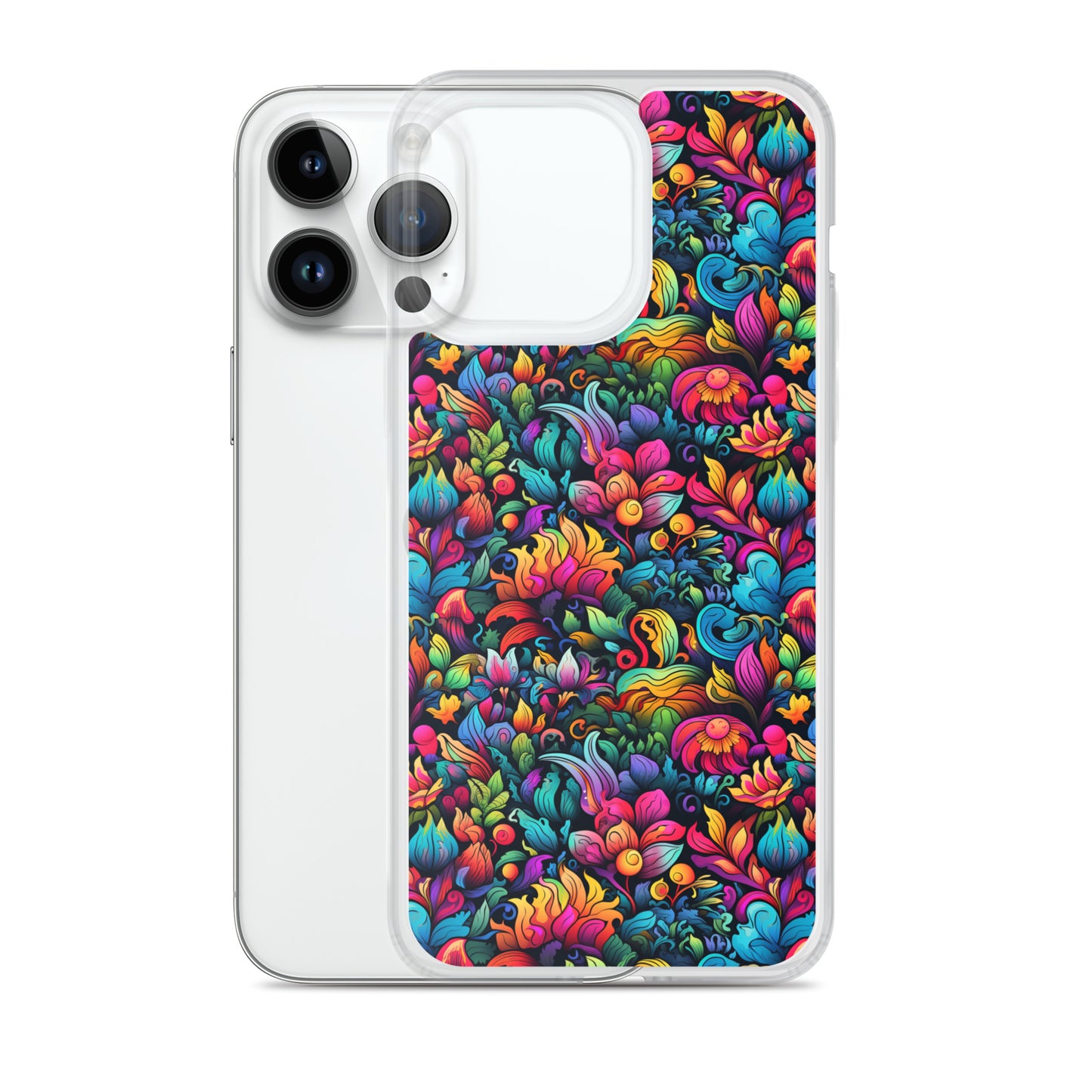 iPhone Case - Psychedelic Flowers