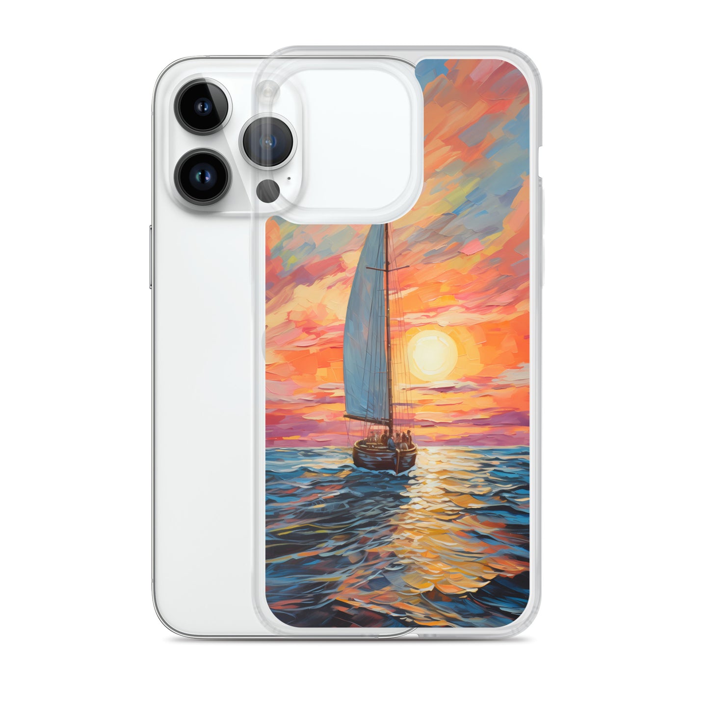 iPhone Case - Luminous Sailboat