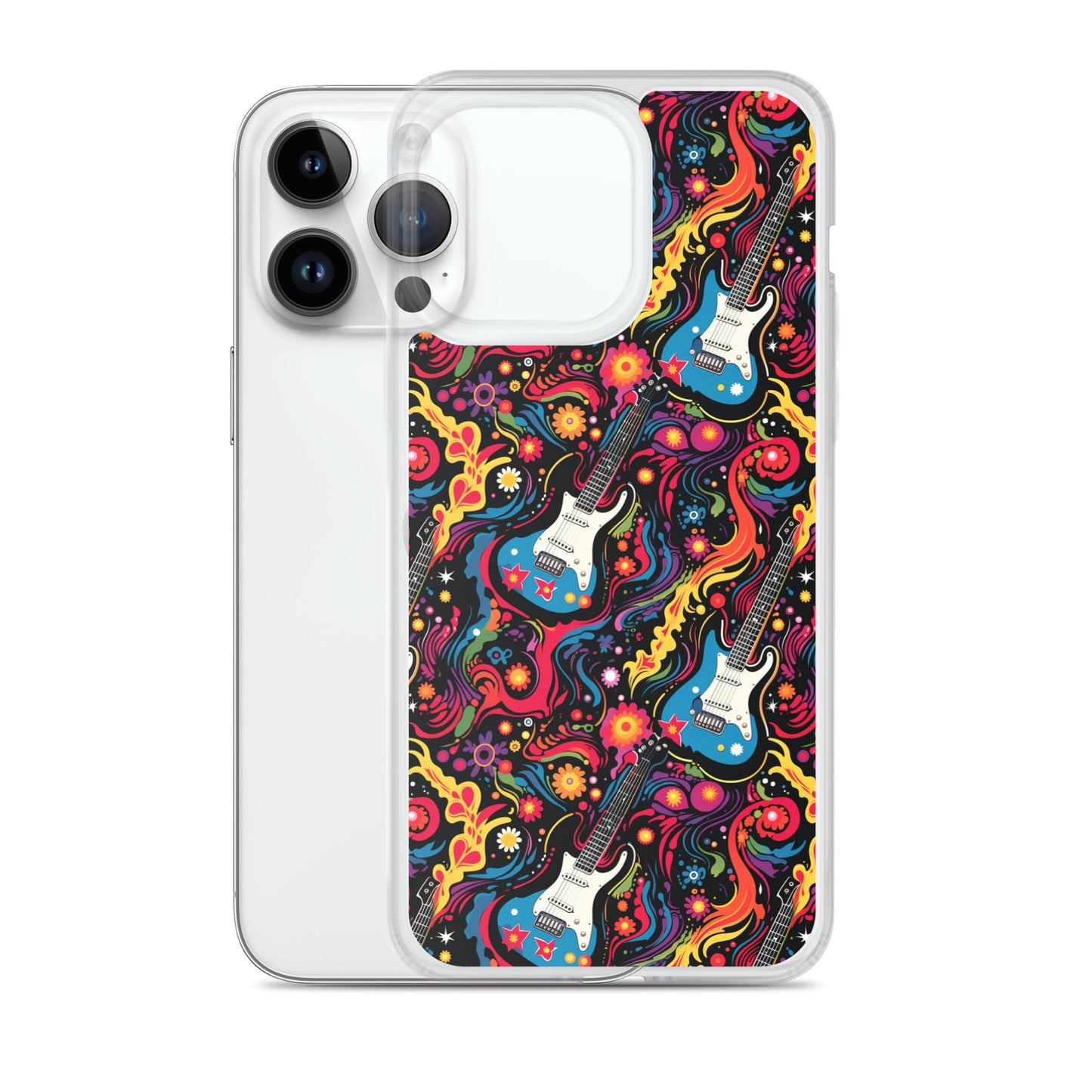 iPhone Case - Psychedelic Guitars