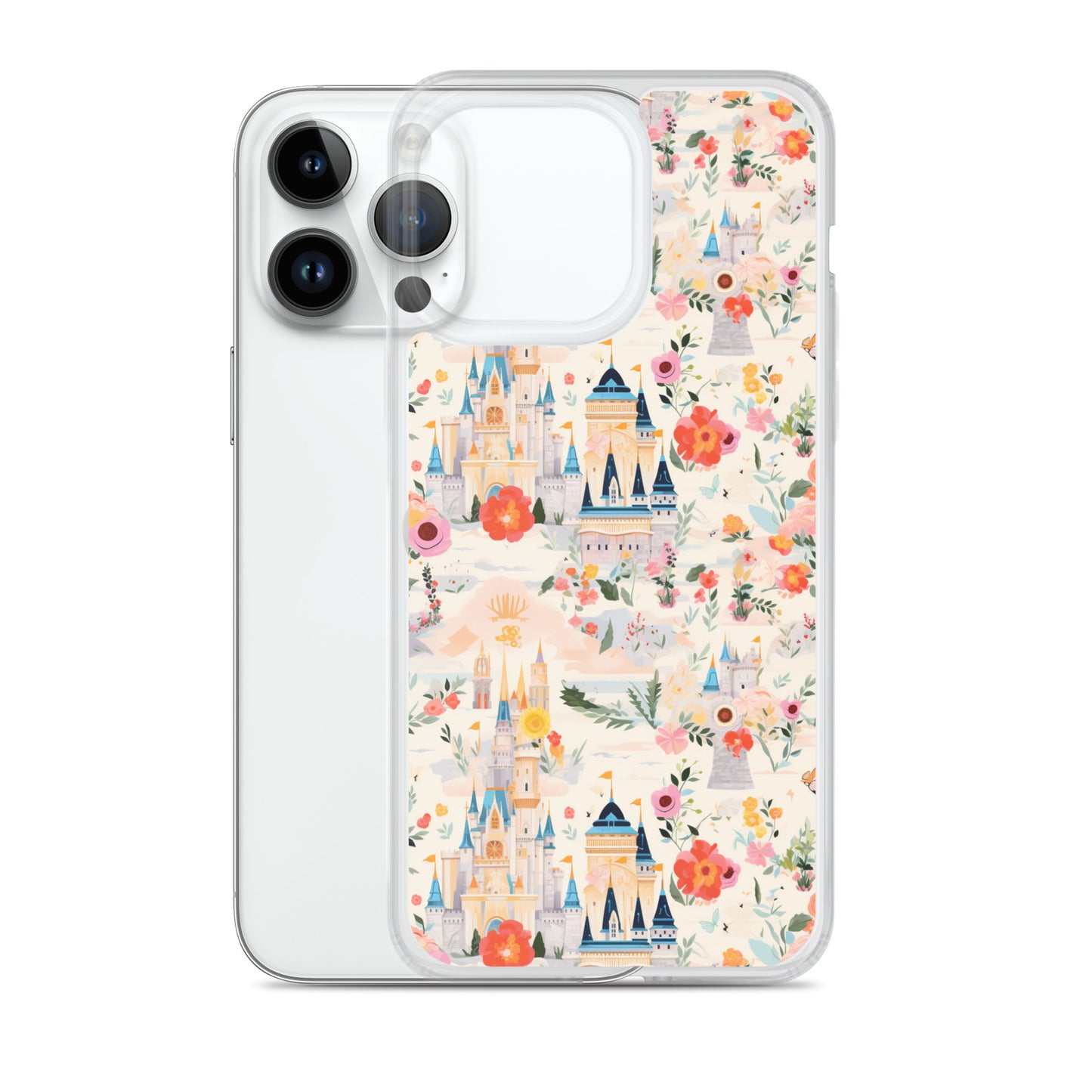 iPhone Case - Castles and Flowers