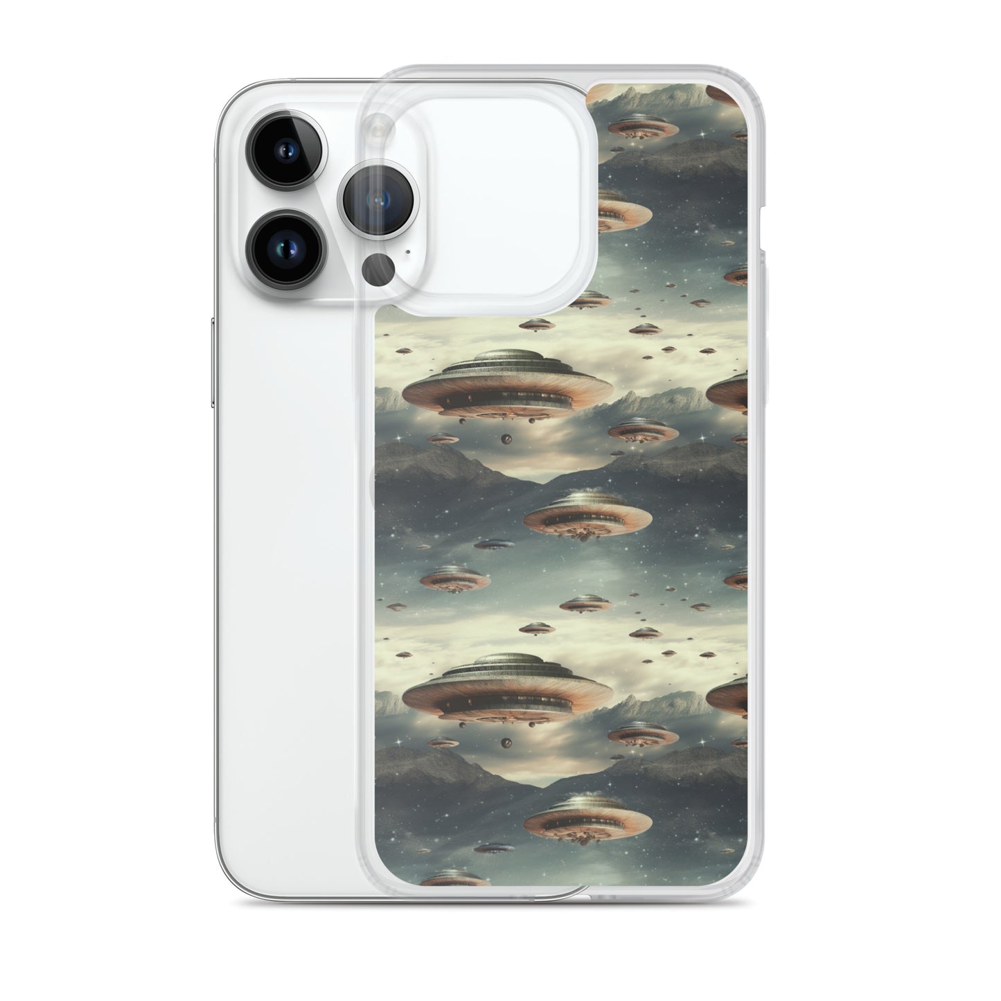 iPhone Case - Flying Saucer Invasion