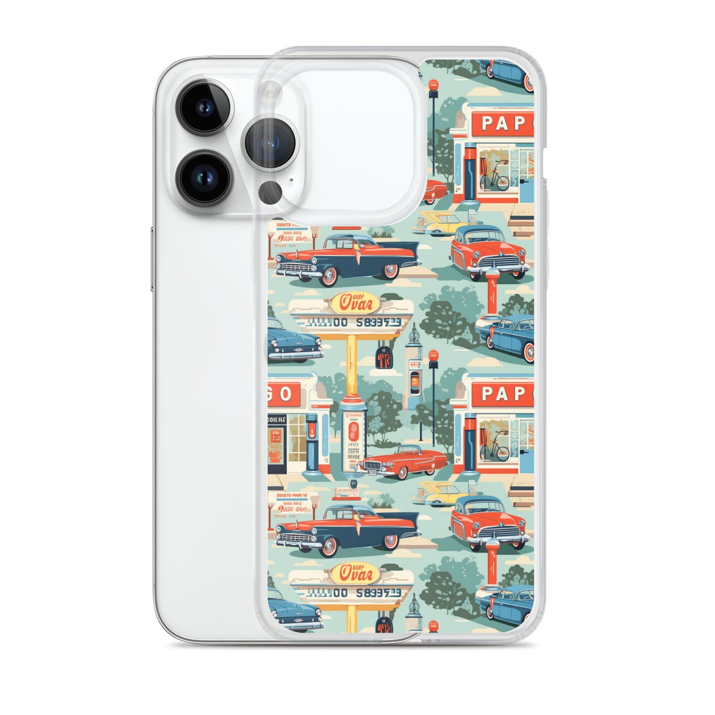 iPhone Case - Retro Roadtrip Rendezvous