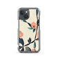 iPhone Case - Paisley Flowers on Speckled Ivory