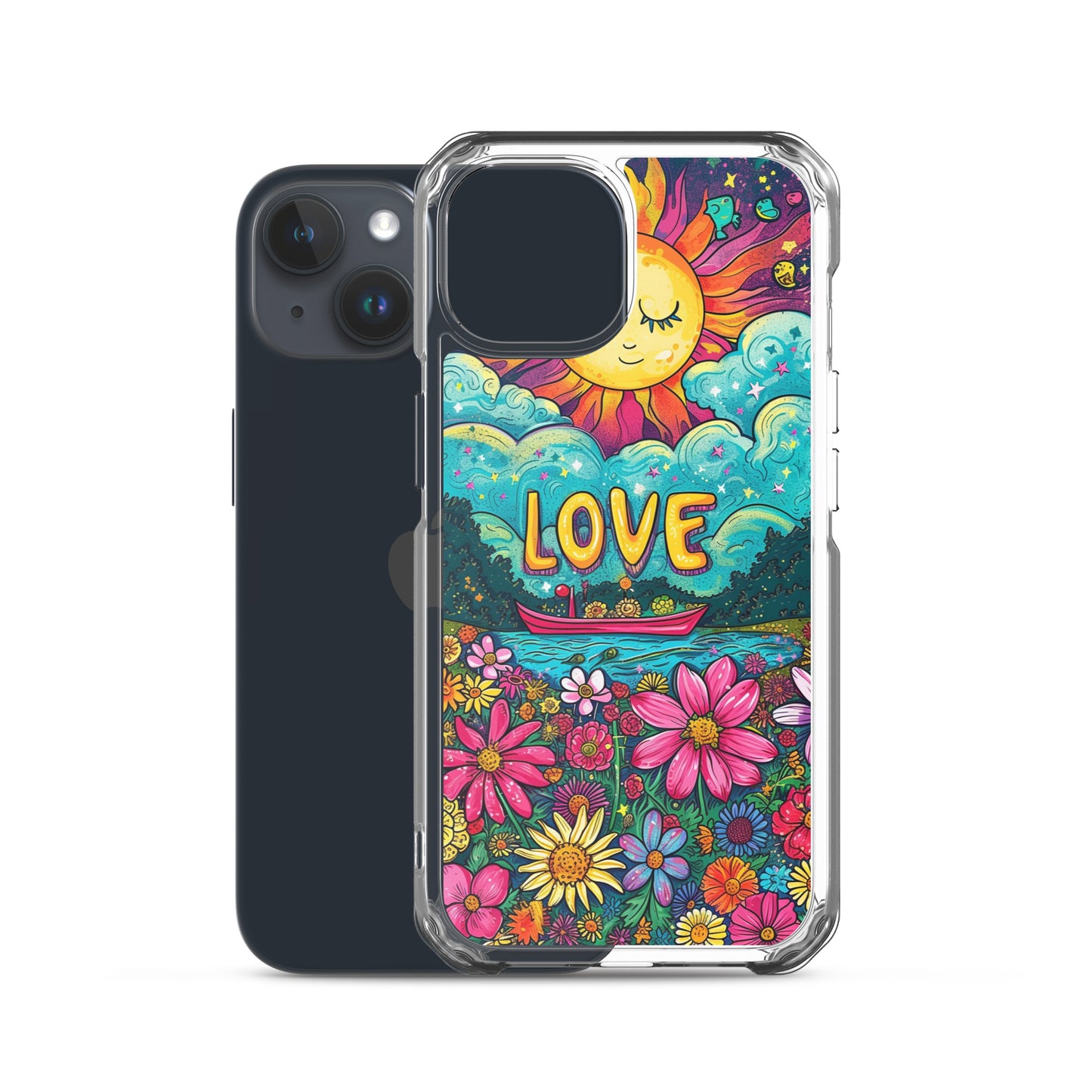 iPhone Case - Cosmic Bloom of Affection