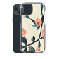 iPhone Case - Paisley Flowers on Speckled Ivory