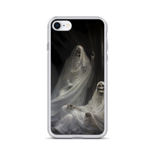 iPhone Case - Halloween Skeleton Ghosts