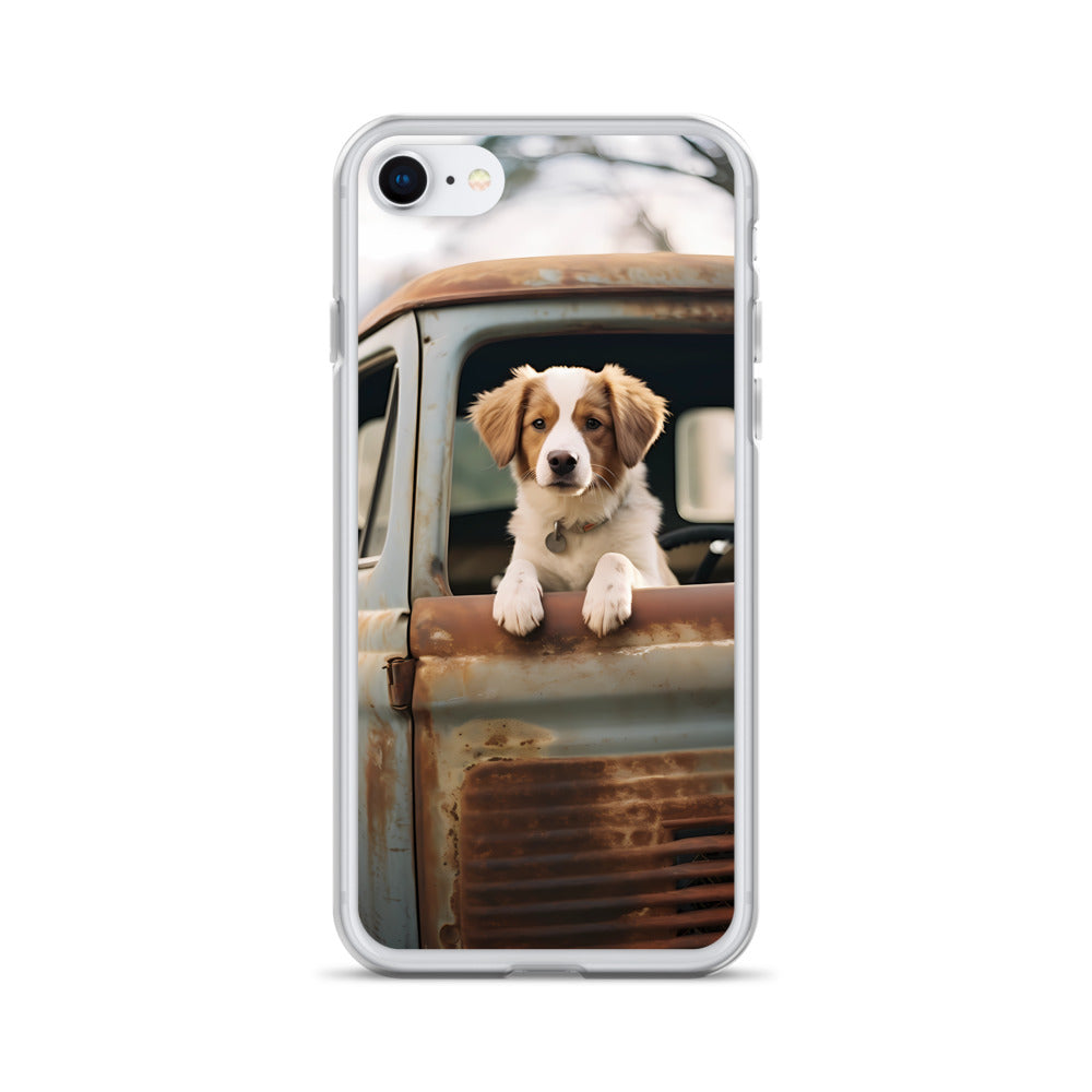 iPhone Case - Dog in a Truck