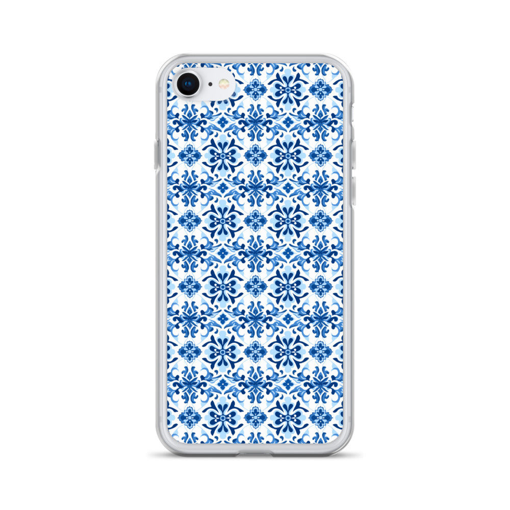 iPhone Case - Blue Ceramic Pattern