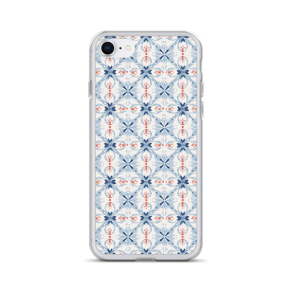 iPhone Case - Floral Ceramic Pattern